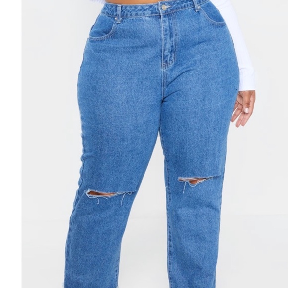 Denim Ankle Jeans - Picture 1 of 4